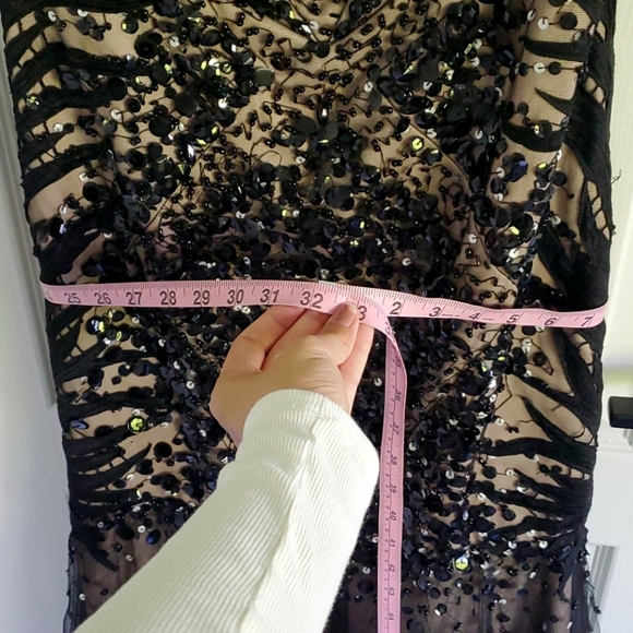 Beaded Black Formal Gown - Picture 14 of 14